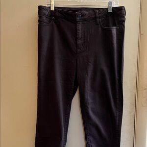 Straight Leg Women's Jeans in Brown